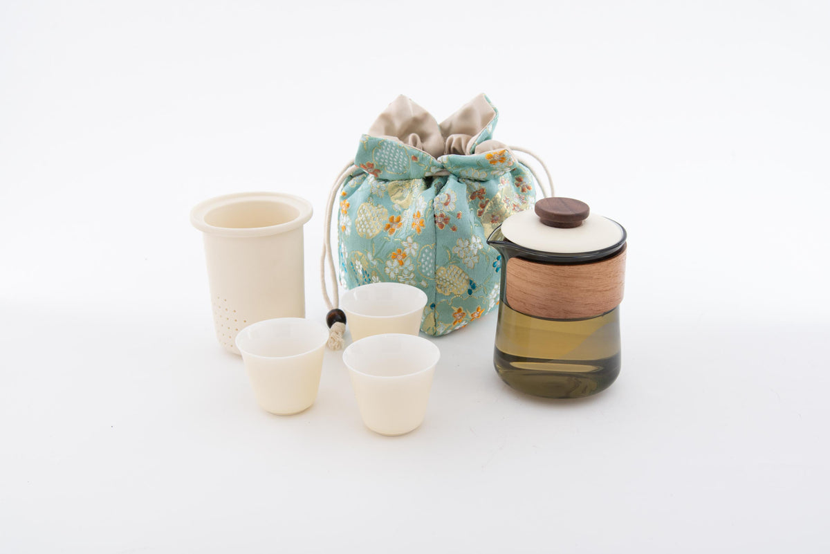 【茶旅 - トラベル茶器セット】トール / 白