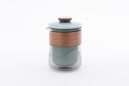 【茶旅 - トラベル茶器セット】トール／青