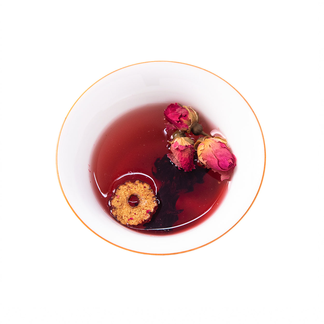 山楂玫瑰洛神花茶 - Roselle Hawthorn Rose Tea